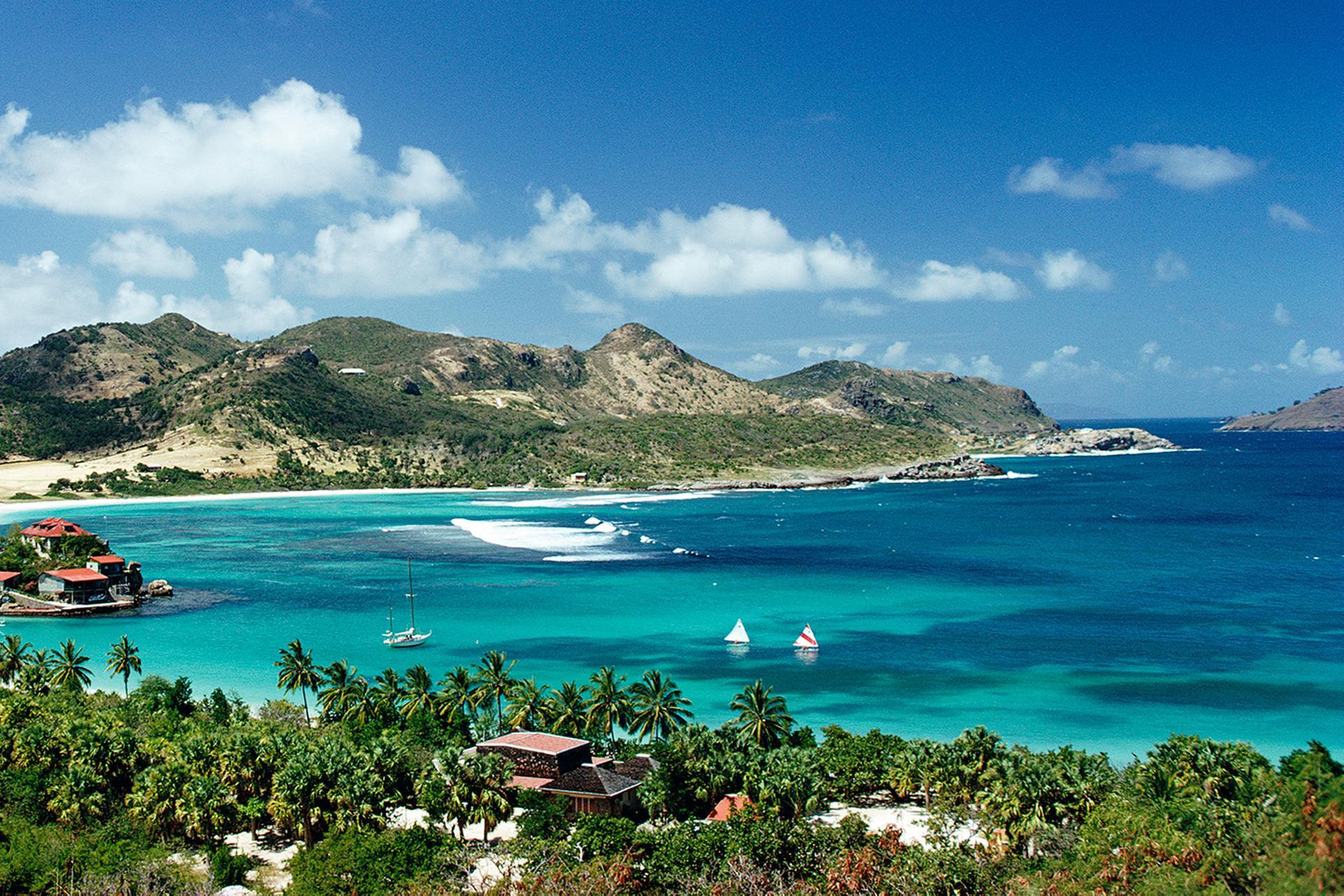Eden Rock, Nachlassausgabe, Bucht von St. Jean in der Karibikinsel St. Barts im Angebot 1