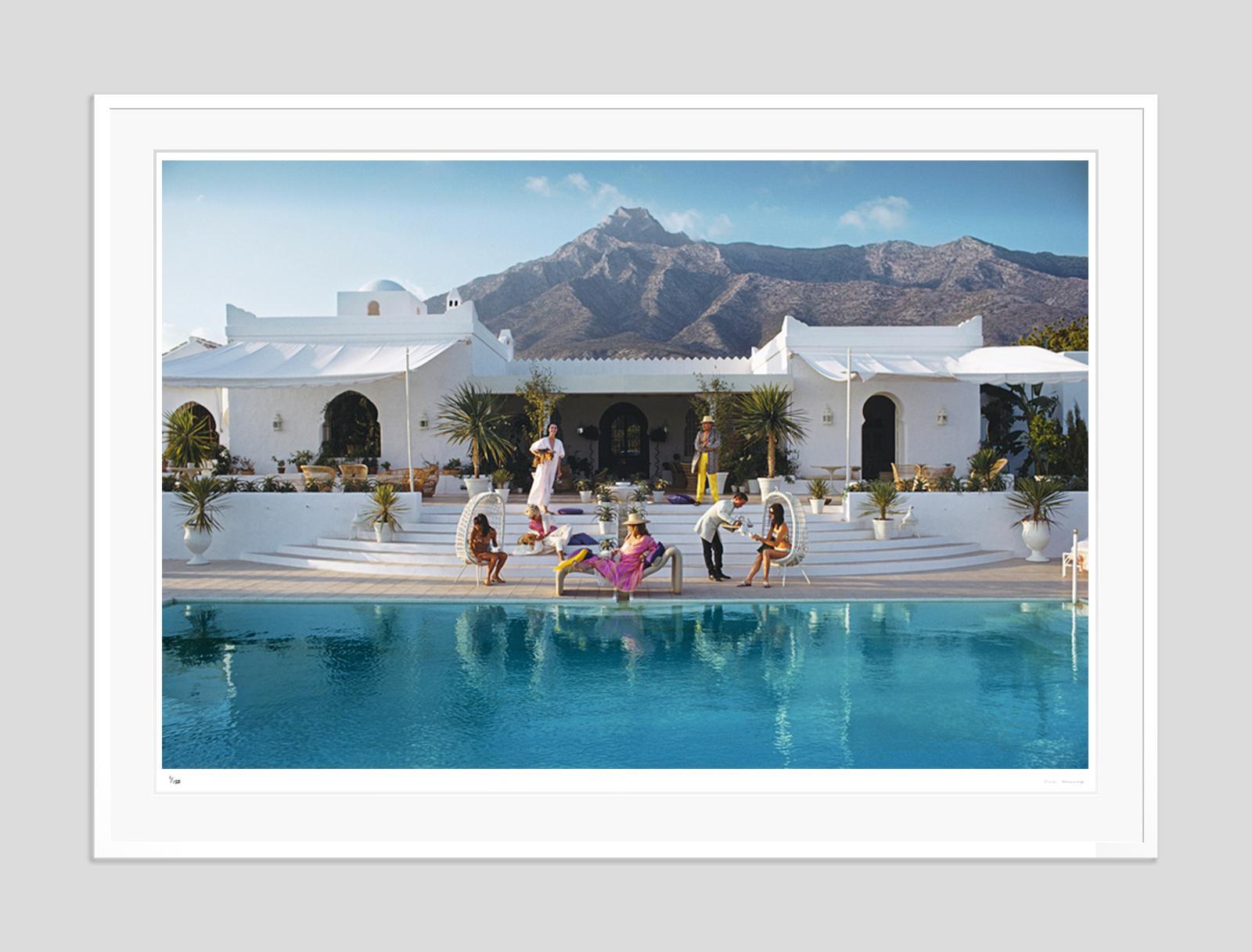 El Venero 1967 Slim Aarons Premium Collection Estate Stamped Edition For Sale 3