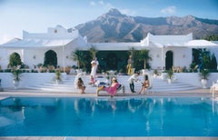 El Venero - View Across Swimming Pool of Moorish Villa in Marbella