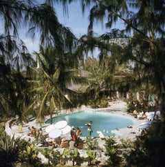 Retro Eleuthera Pool Party (1970) Limited Estate Stamped - Grande XL