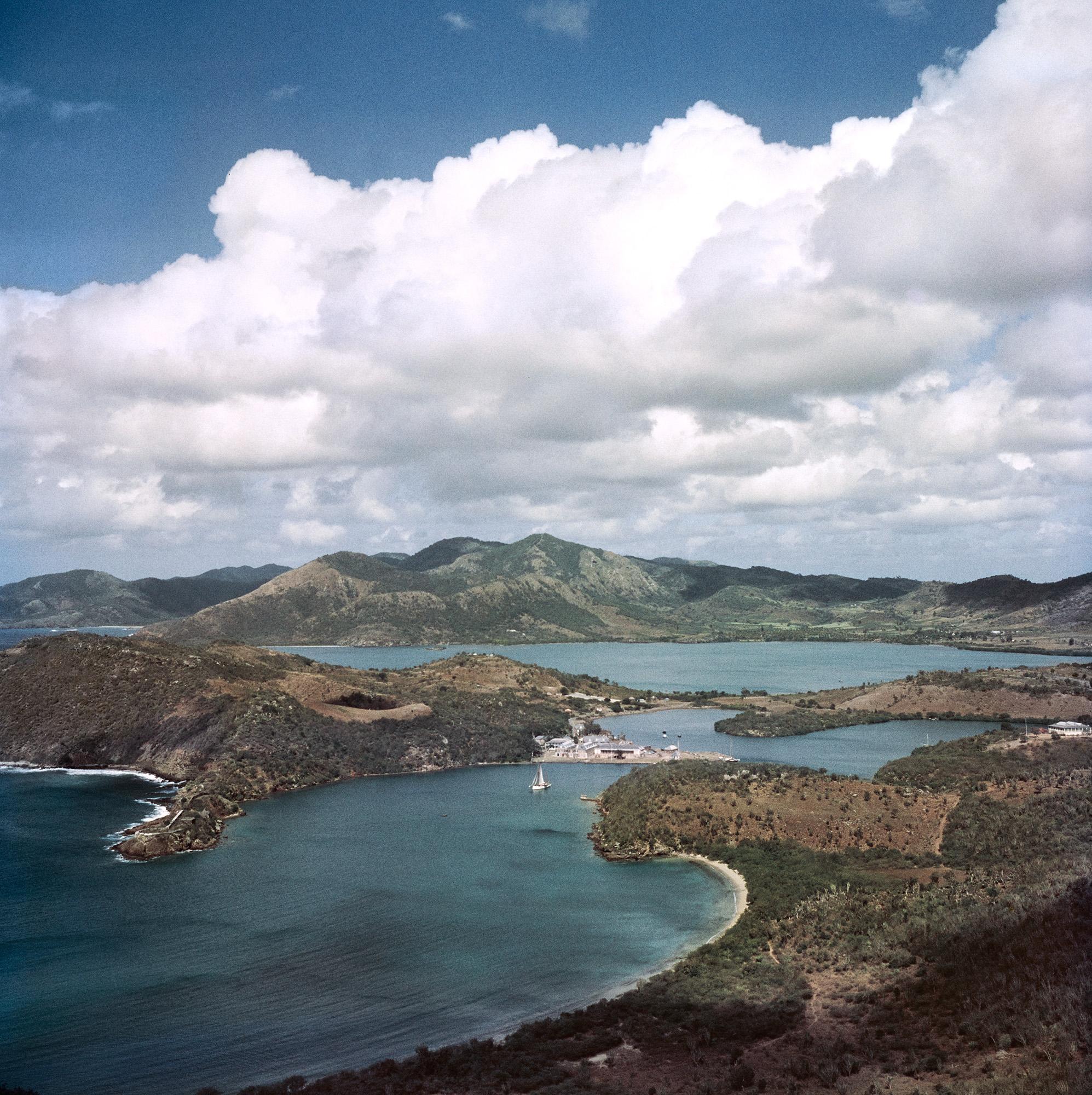 Color Photograph Slim Aarons - English Harbour, Antigua, 1960 (inédit)