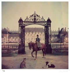 'Equestrian Entrance' Slim Aarons Limited Edition Estate Stamped