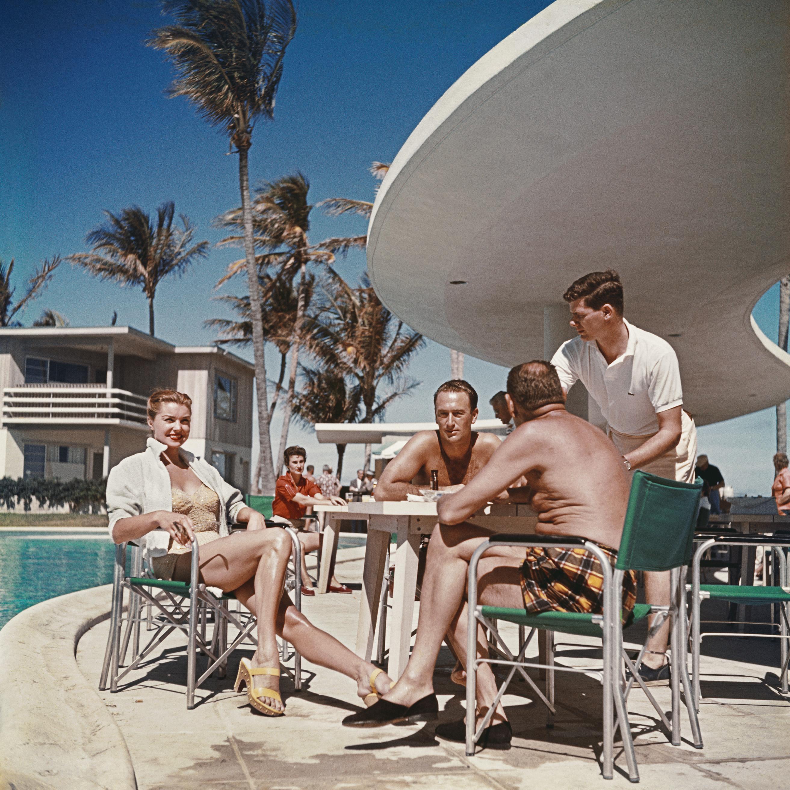 Slim Aarons Landscape Photograph - Esther Williams in Florida, Estate Edition