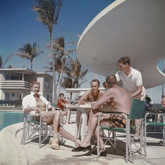 Retro Esther Williams In Florida  Slim Aarons Estate Stamped Print