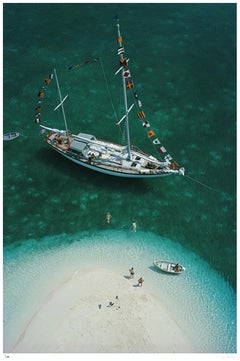 'Exuma Holiday' 1964 Slim Aarons Limited Estate Stamped Archival Print