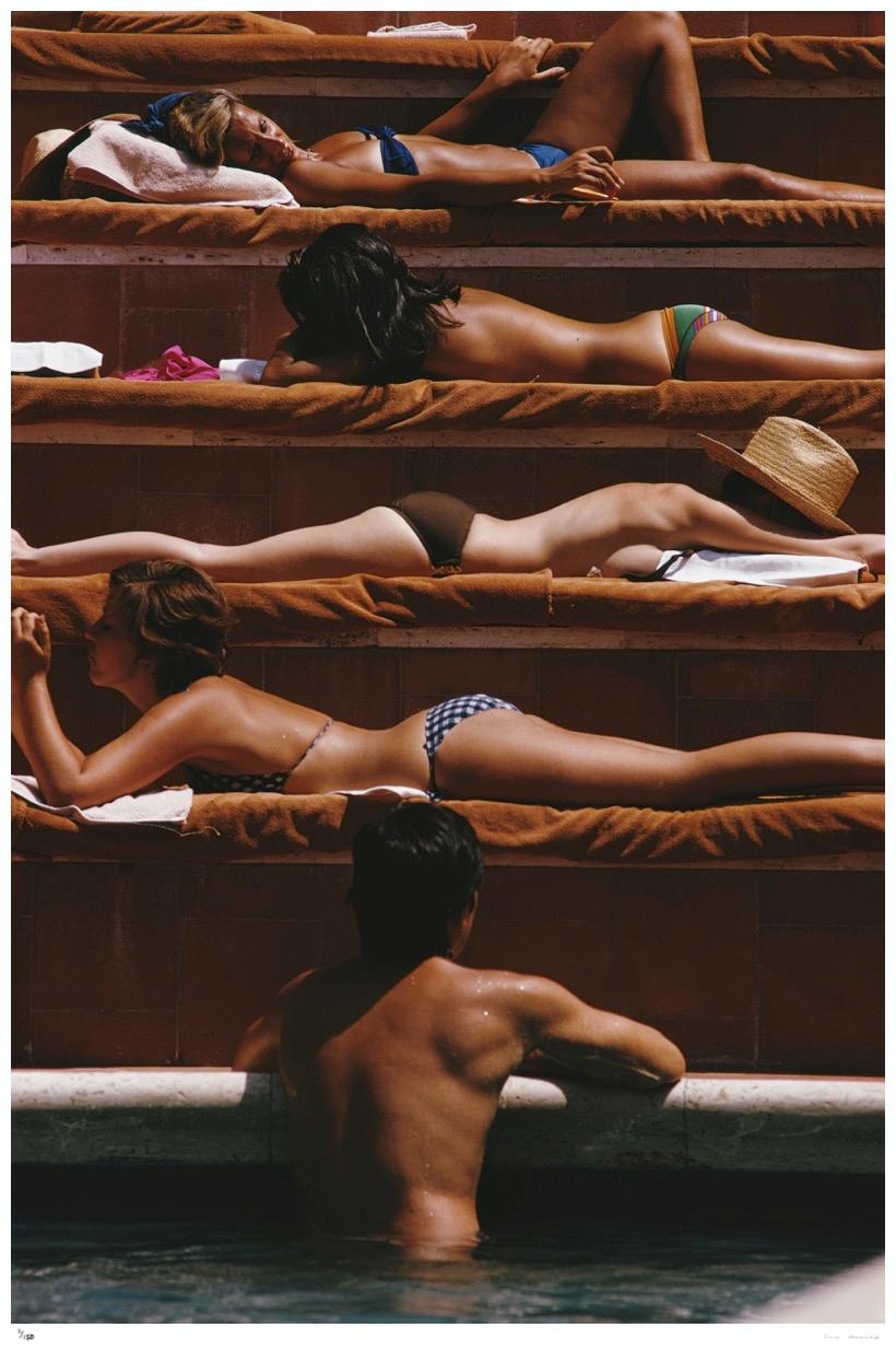 Eye Of The Beholder 1974 - Slim Aarons Estate Stamped