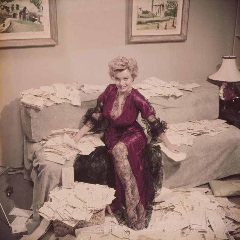 Slim Aarons Portrait Photograph - Fan Mail (1952) Limited Estate Stamped - Giant 