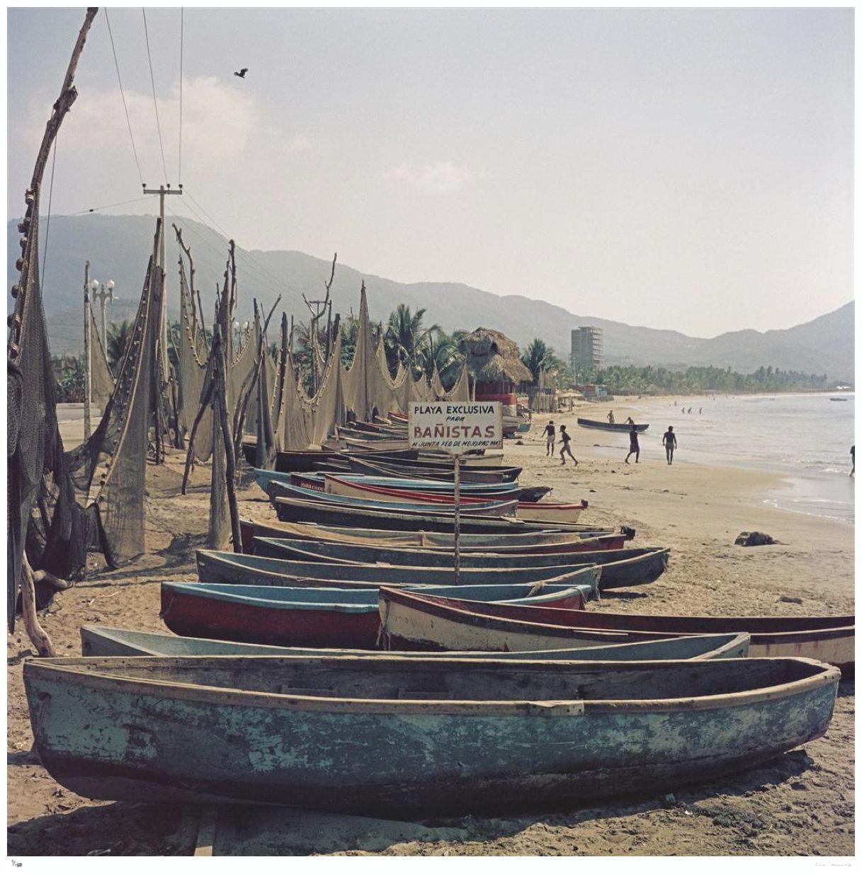 Fishing Boats 1952 - Slim Aarons Estate Stamped
