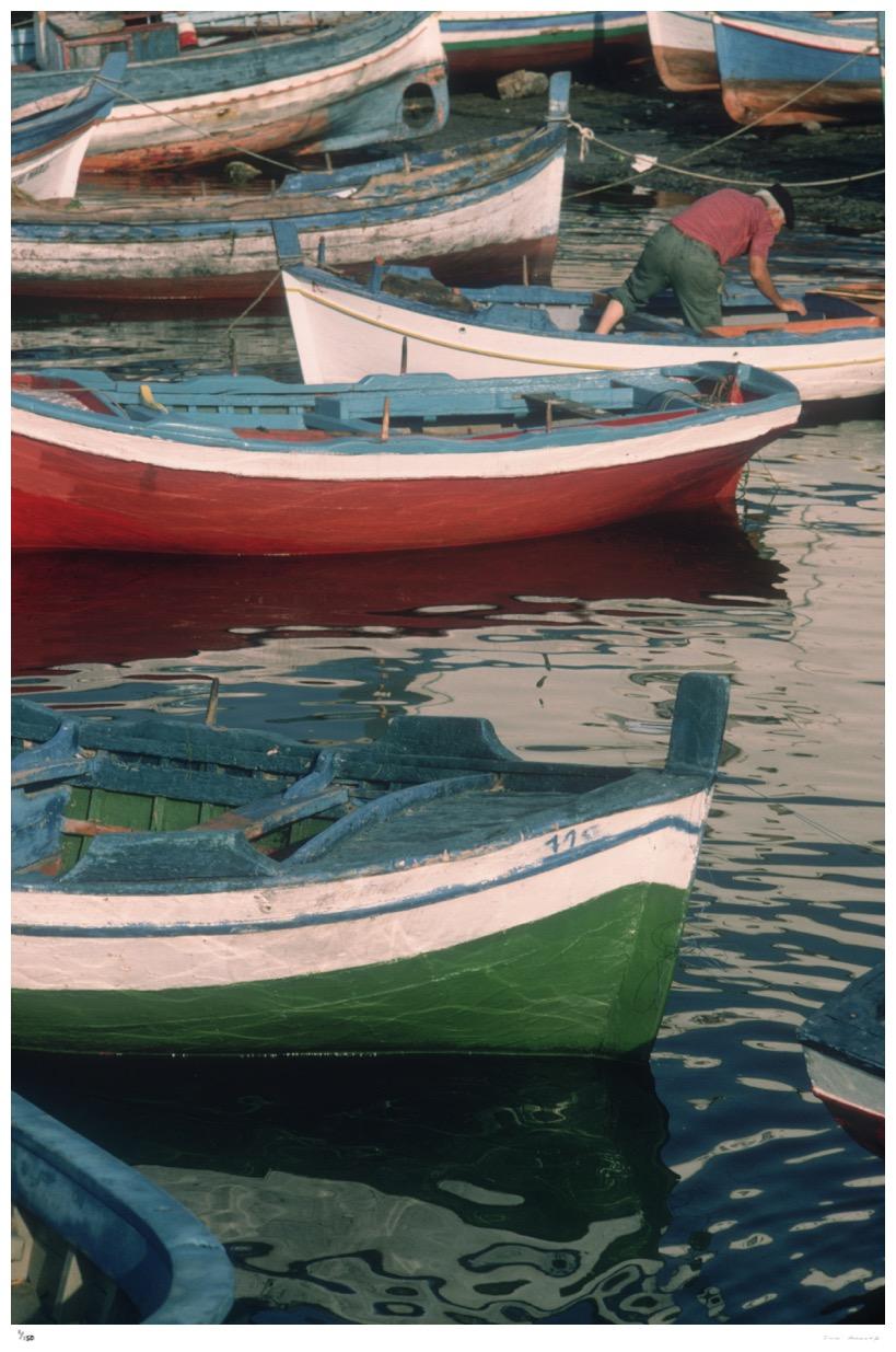 Bateaux de pêche 1975 - Slim Aarons Estate Stamped