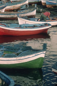 Barcos de pesca - Fotografía digital tipo C de edición limitada con sello de finca