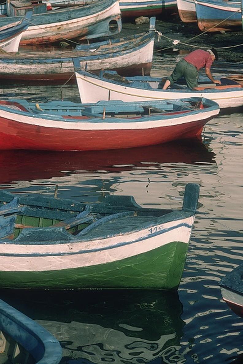 Fishing Boats by Slim Aarons