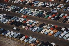 Vintage Fontainebleau Car Park Slim Aarons Estate Stamped Print