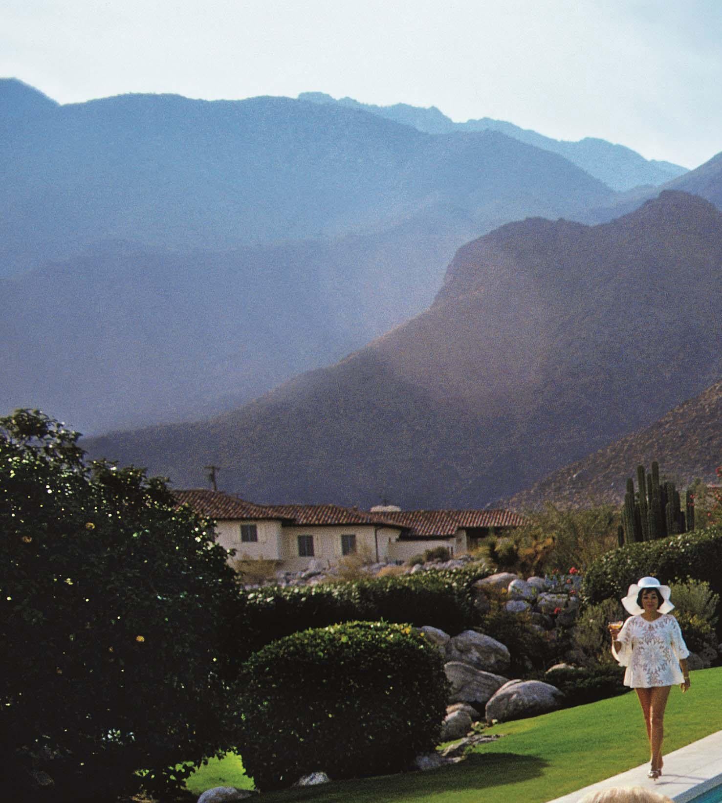 poolside glamour slim aarons print