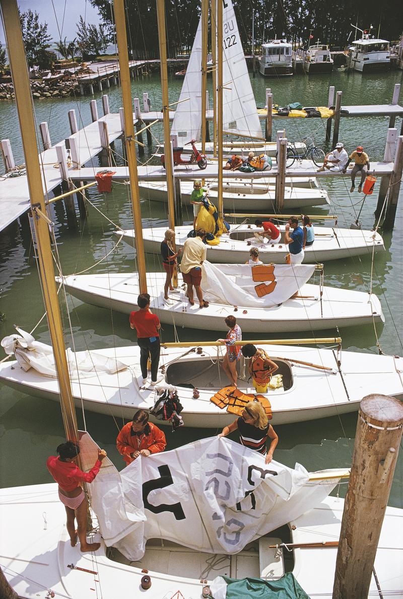 « Freeport Yachts », 1969, Slim Aarons, édition limitée de succession
