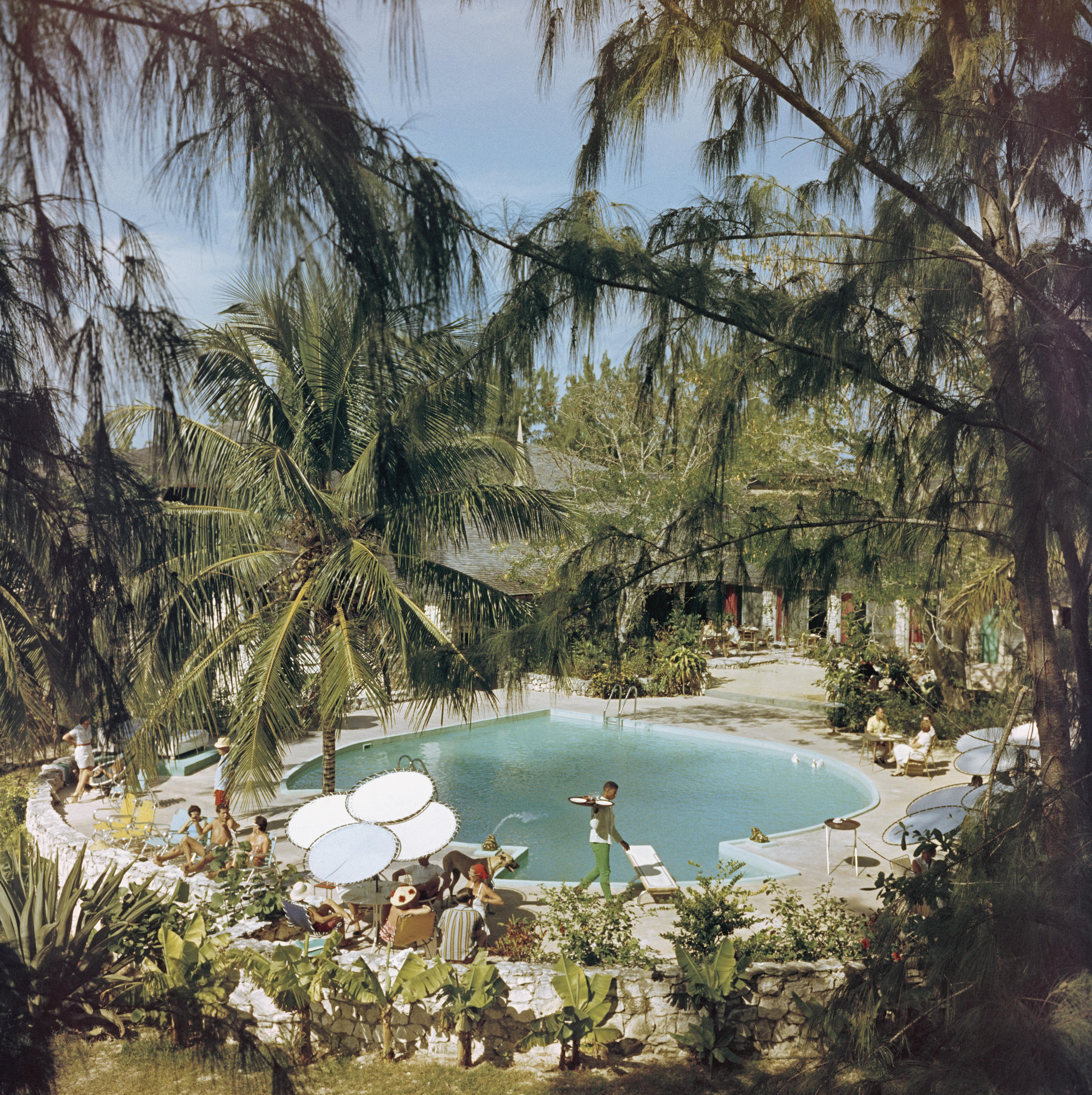 Slim Aarons Figurative Photograph - French Leave Hotel