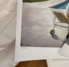 Slim Aarons, Funk in Tuscany, Marta Marzotto, 1960s, Estate Stamped Lim. Edition