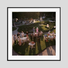 Garden Party 1970 Slim Aarons Estate Stamped Edition