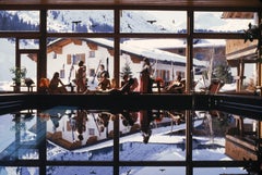 Vintage Slim Aarons, Gasthof Post Pool, Lech, Austria February 1979, cprint Getty Images