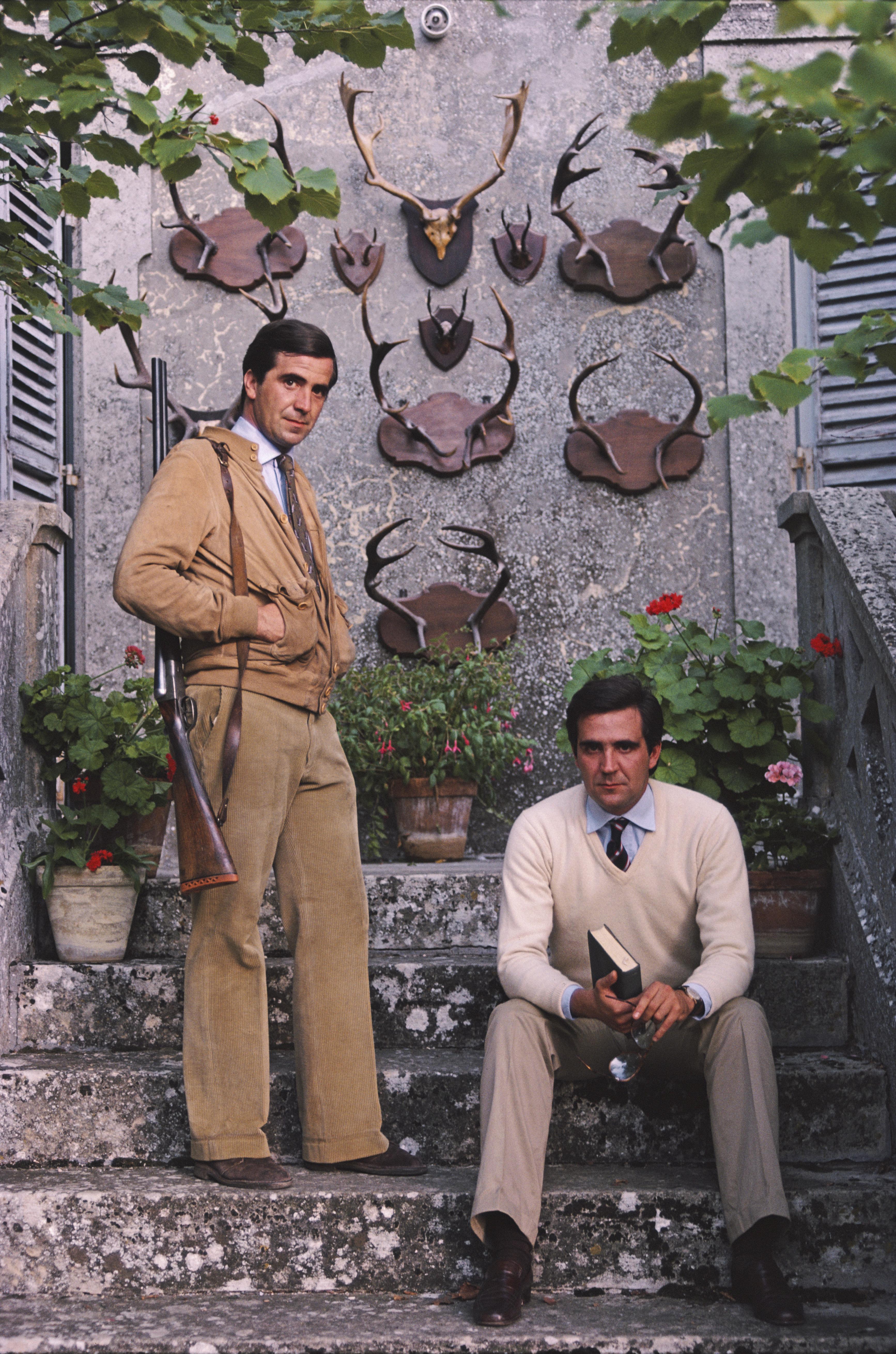« Gioacchino And Gian Nicola Fiilippi », 1982, Slim Aarons, édition limitée