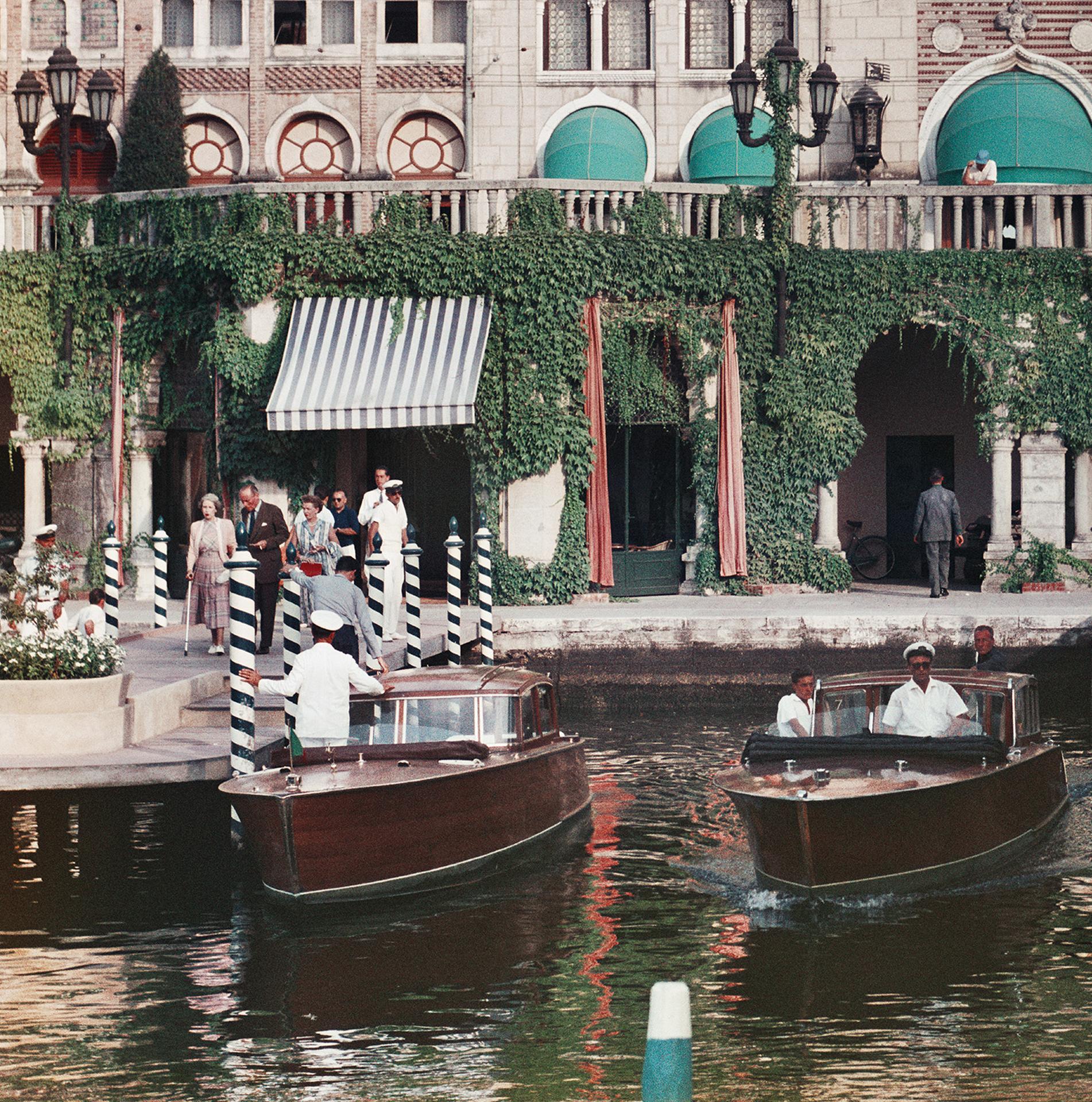 Grand Hotel Excelsior, Venice, Estate Edition, Gondolas on the Canal at Westin For Sale 2