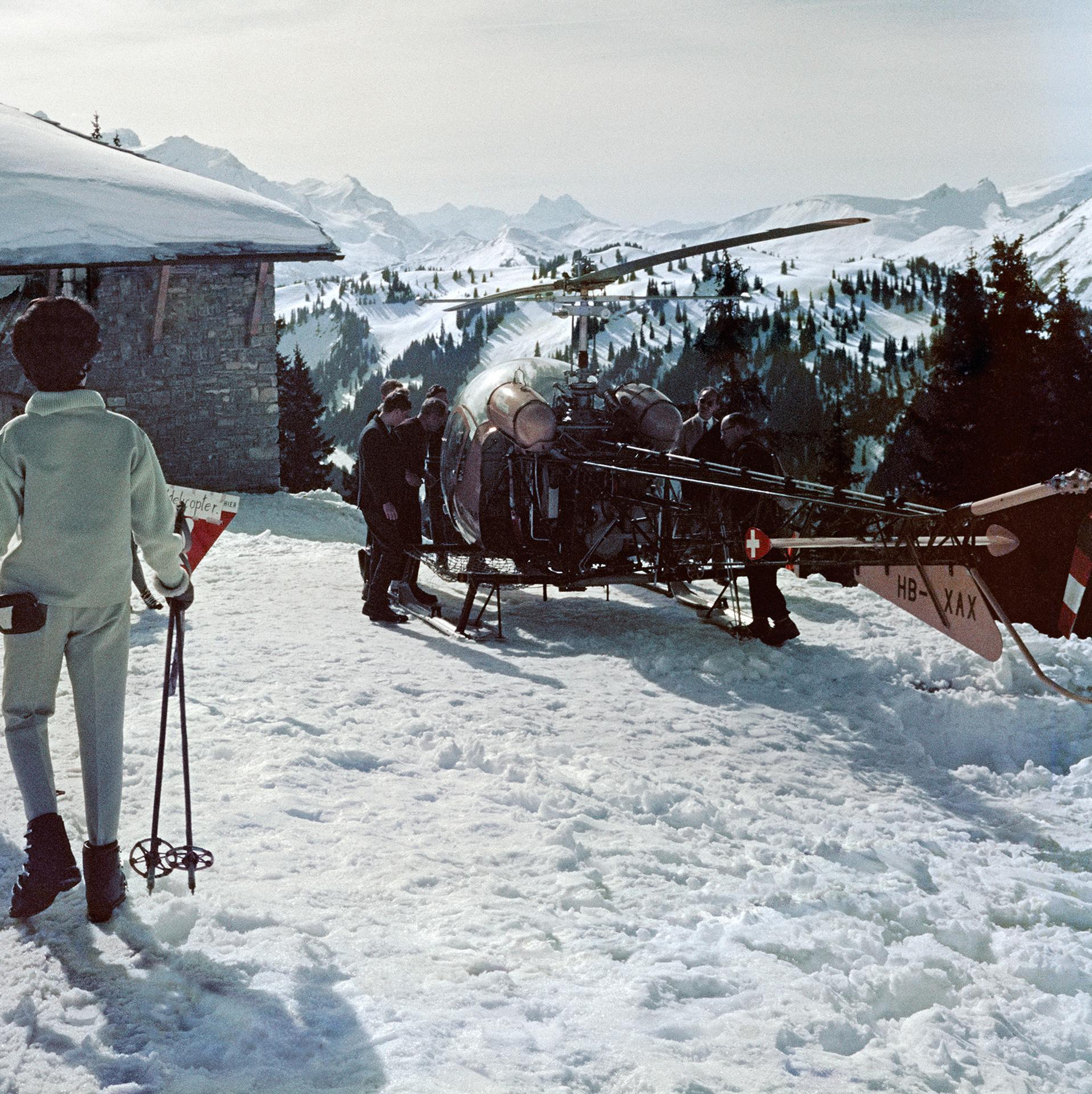 Gstaad, Schweiz, Nachlassausgabe, Landschaftsfotografie im Angebot 1