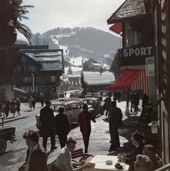 Gstaad Town Centre, Switzerland, Estate Edition, Landscape Photograph