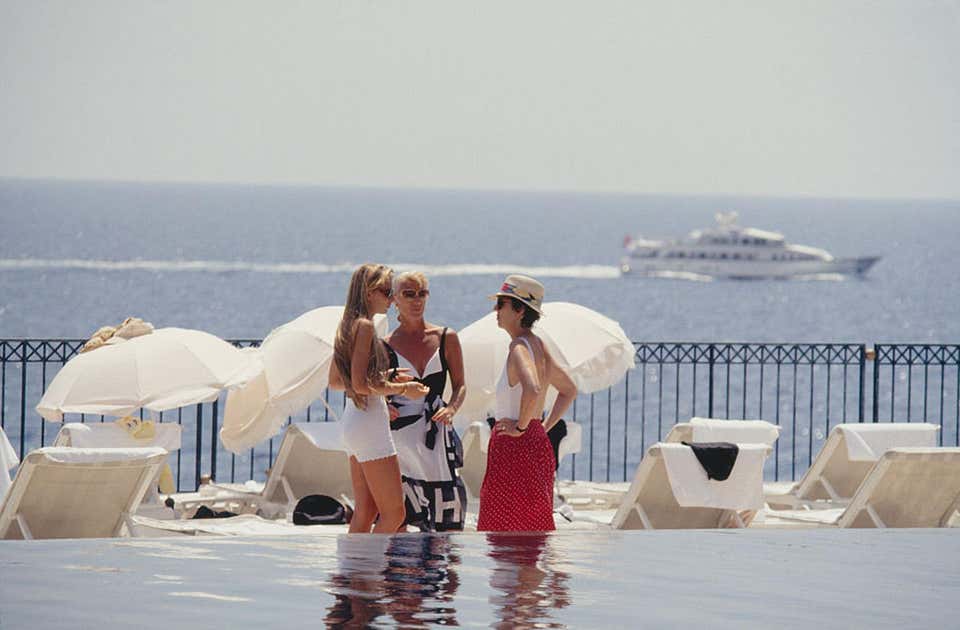 Guests At The Hotel Bel-Air, Estate Edition, Mid-Century Modern Photograph