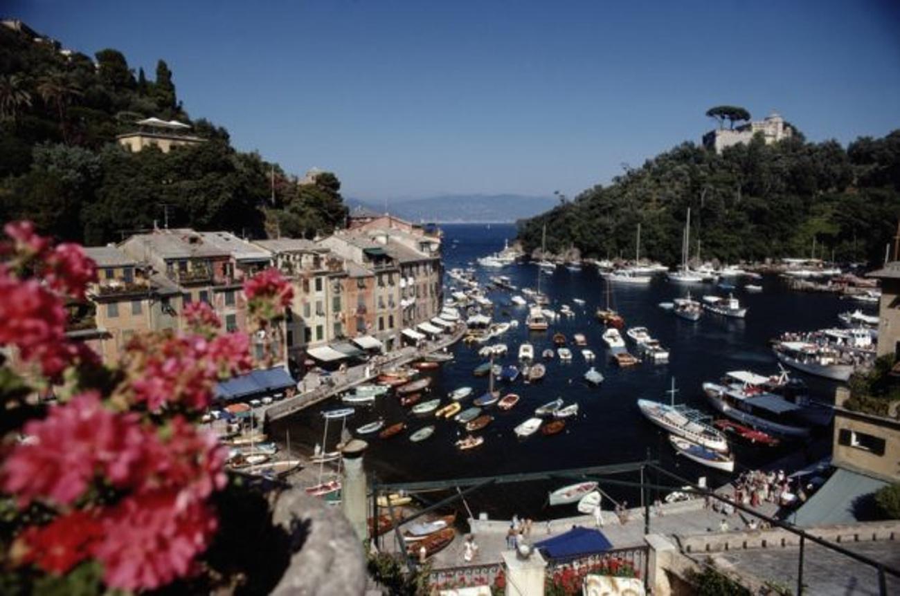 Harbour Area, Portofino 
1977
by Slim Aarons

Slim Aarons Limited Estate Edition

General view of the harbour area, crowded with small and large boats, in Portofino, Italy, 1977. 

unframed
c type print
printed 2023
20 x 24"  - paper size

Limited
