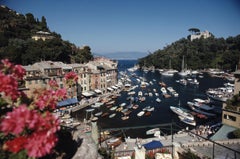 « Harbour Area, Portofino », 1977, Slim Aarons, édition limitée de la succession