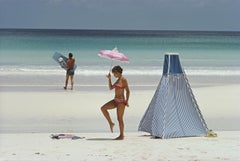 Vintage Harbour Island, Bahamas Slim Aarons Estate Stamped Print