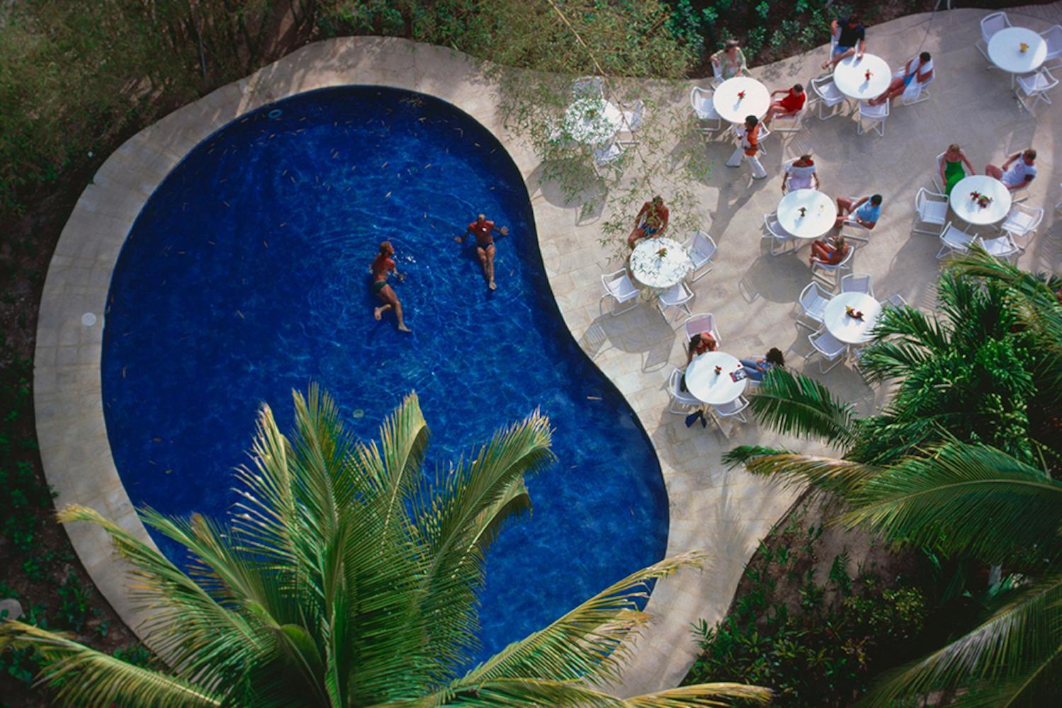 Portrait Photograph di Slim Aarons - Hotel Camino Real - Stampa C.C. con timbro dell'azienda in edizione limitata