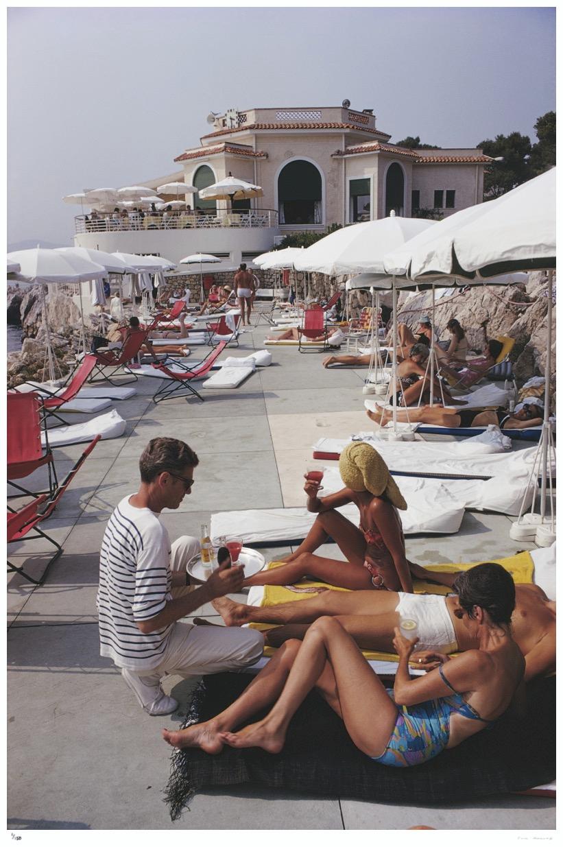 Hôtel du Cap 1969 - Slim Aarons Estate Stamped
