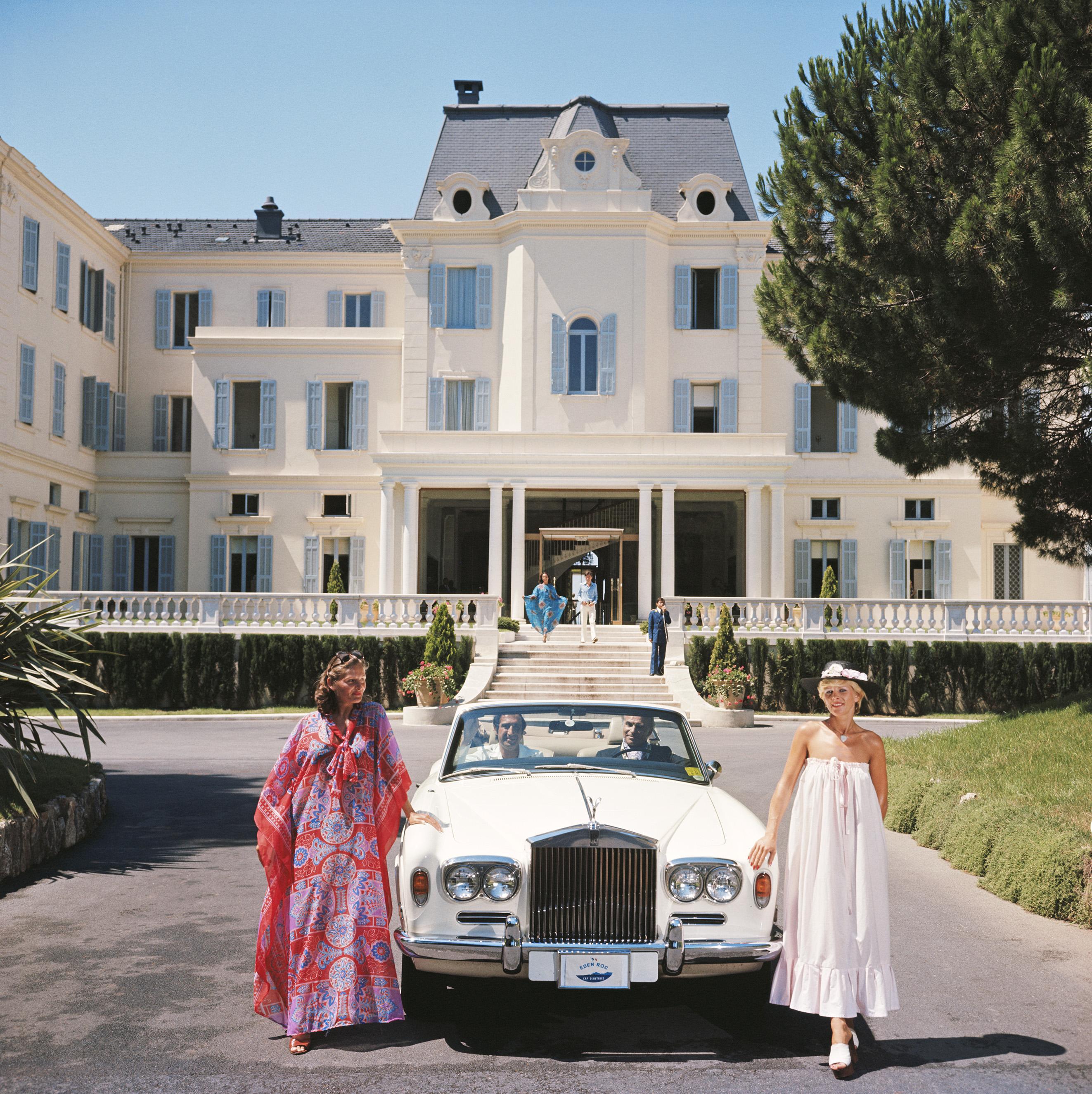 Slim Aarons Color Photograph - Hotel Du Cap Eden Roc, Estate Edition