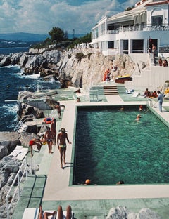 Hotel du Cap Eden-Roc Limitierte Auflage Druck, Slim Aarons, Übergröße 72x48 Zoll