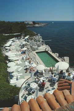 Hotel Du Cap-Eden-Roc Slim Aarons Estate Stamped Print