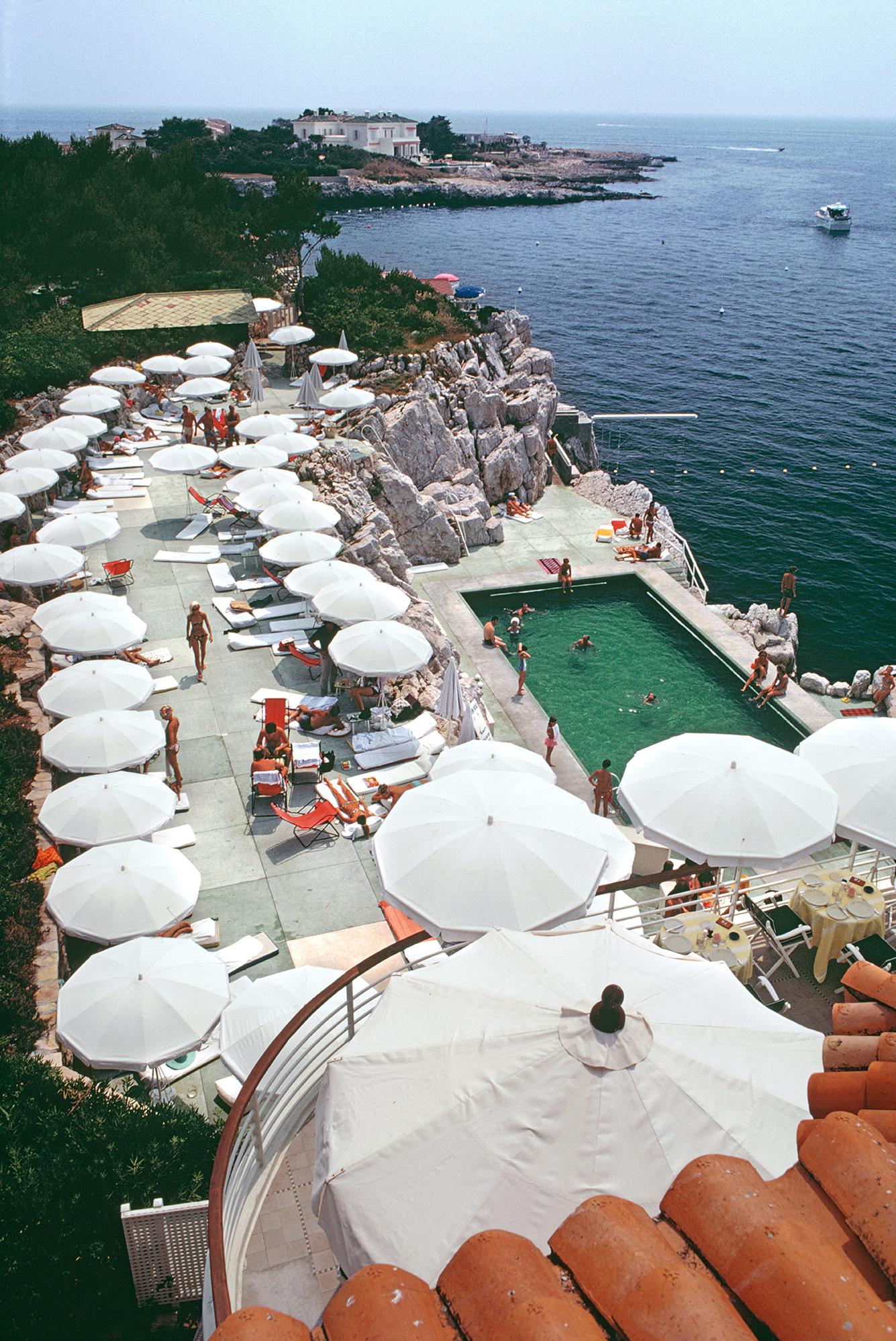 'Hotel du Cap Eden-Roc' Unframed Limited Edition Estate Stamped Print