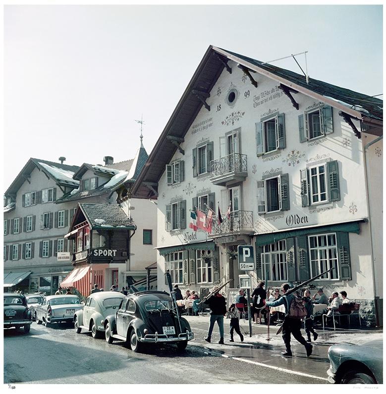 Hotel Olden 1961 - Timbro della tenuta Slim Aarons