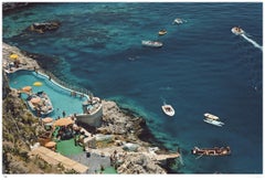 'Hotel Taormina' 1975 Slim Aarons Stampa d'archivio con timbro a tiratura limitata