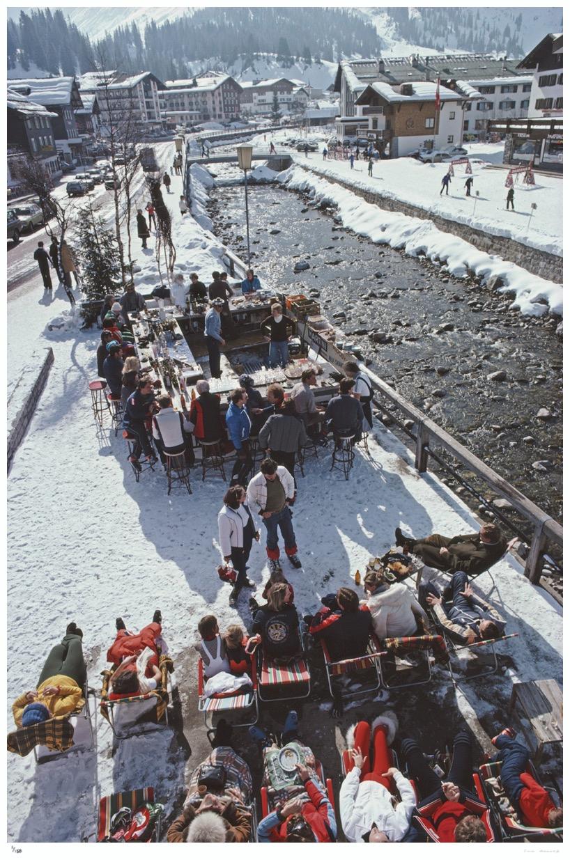Ice Bar 1979 - Slim Aarons Estate Stamped