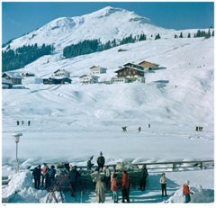 Ice Bar In Lech 1960 - Slim Aarons Estate Stamped