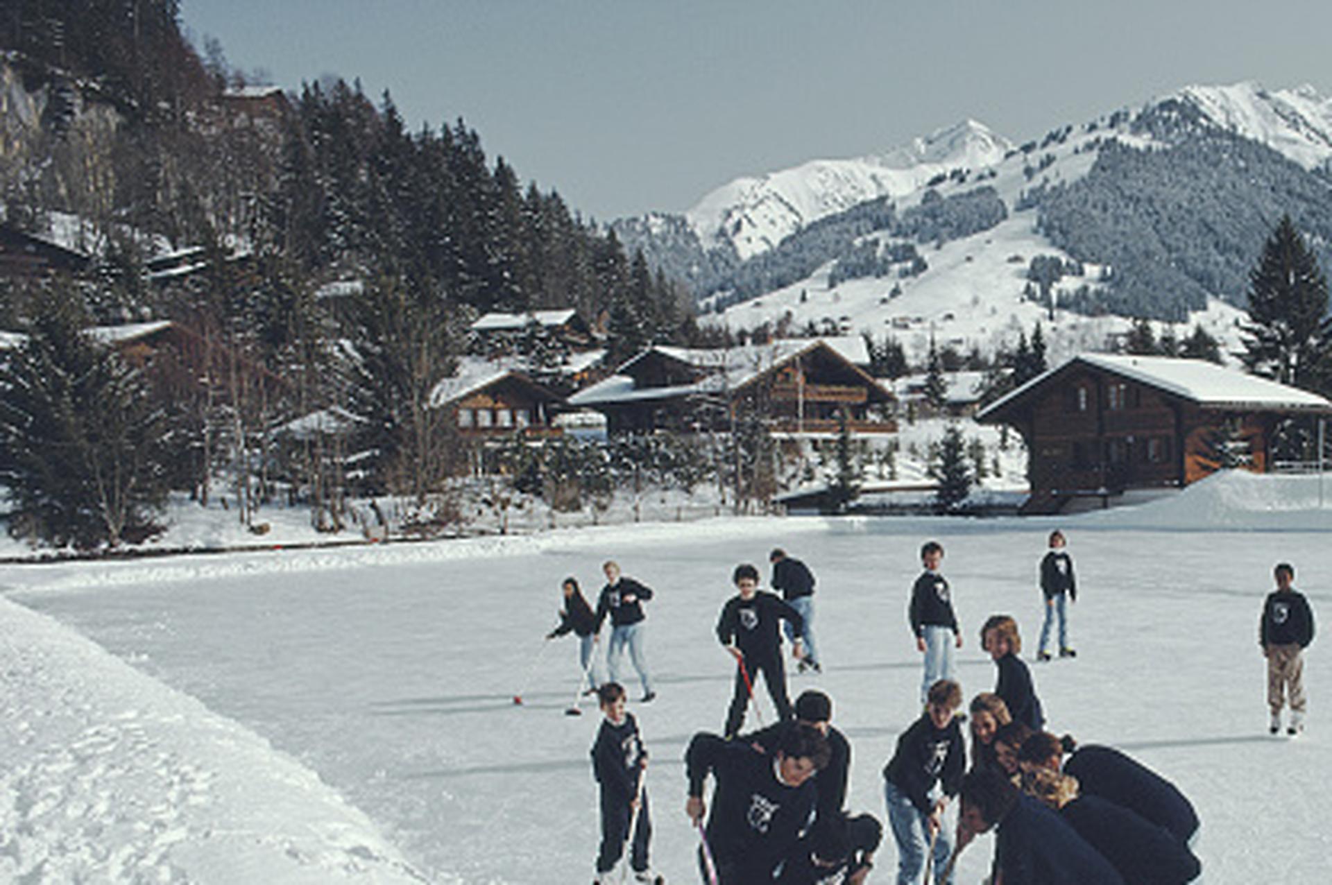 Eishockey, Schweiz, Nachlassausgabe, Winterlandschaftsfotografie im Angebot 2