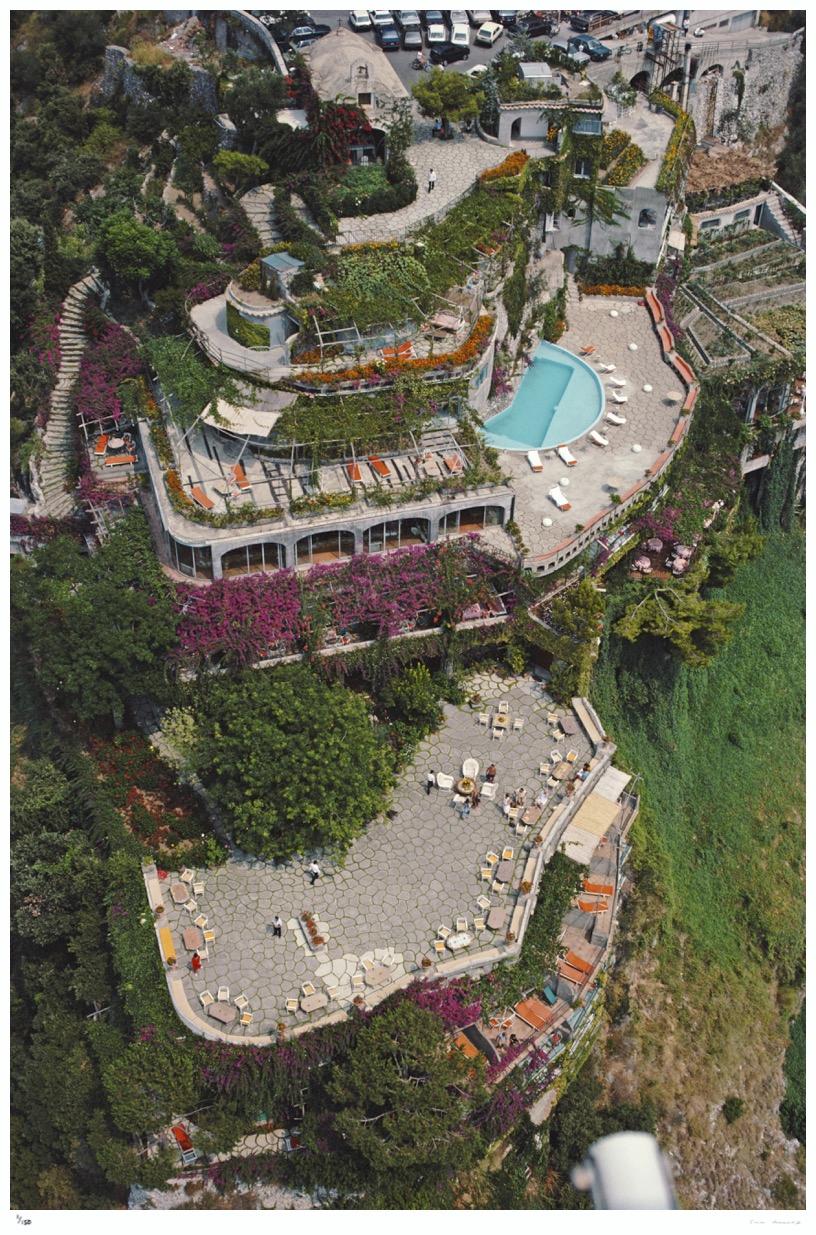 Il San Pietro Di Positano 1984 - Slim Aarons Estate Stamped