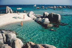 Island Paradise Slim Aarons Estate Stamped Print
