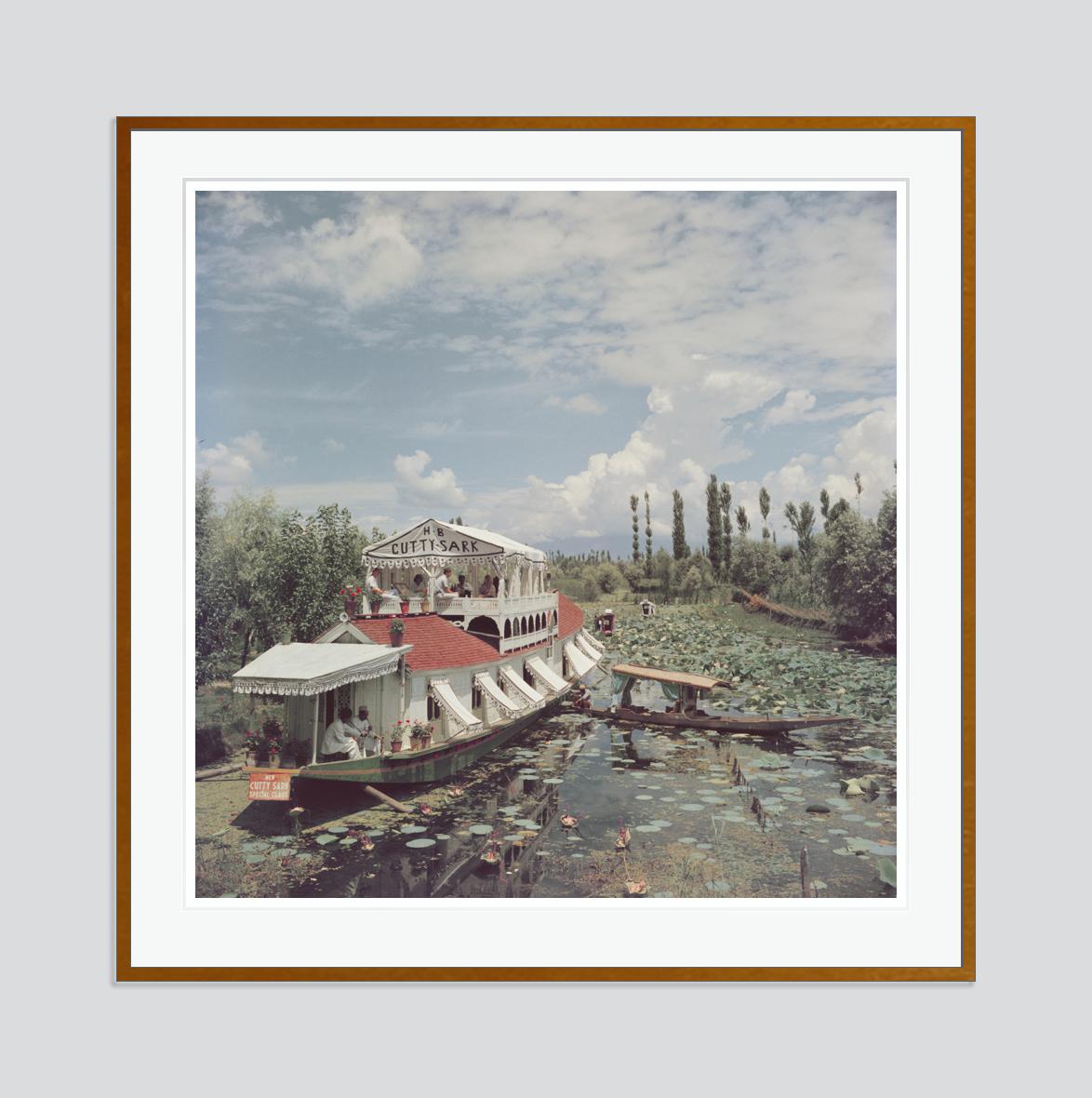 Jhelum River 1961 Slim Aarons Estate Stamped Edition  For Sale 1