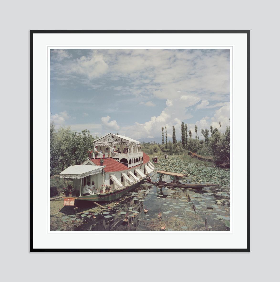 Jhelum River 1961 Slim Aarons Estate Stamped Edition  For Sale 3