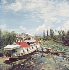 Jhelum River, India, Slim Aarons Estate Edition, Mid-Century Modern Photograph
