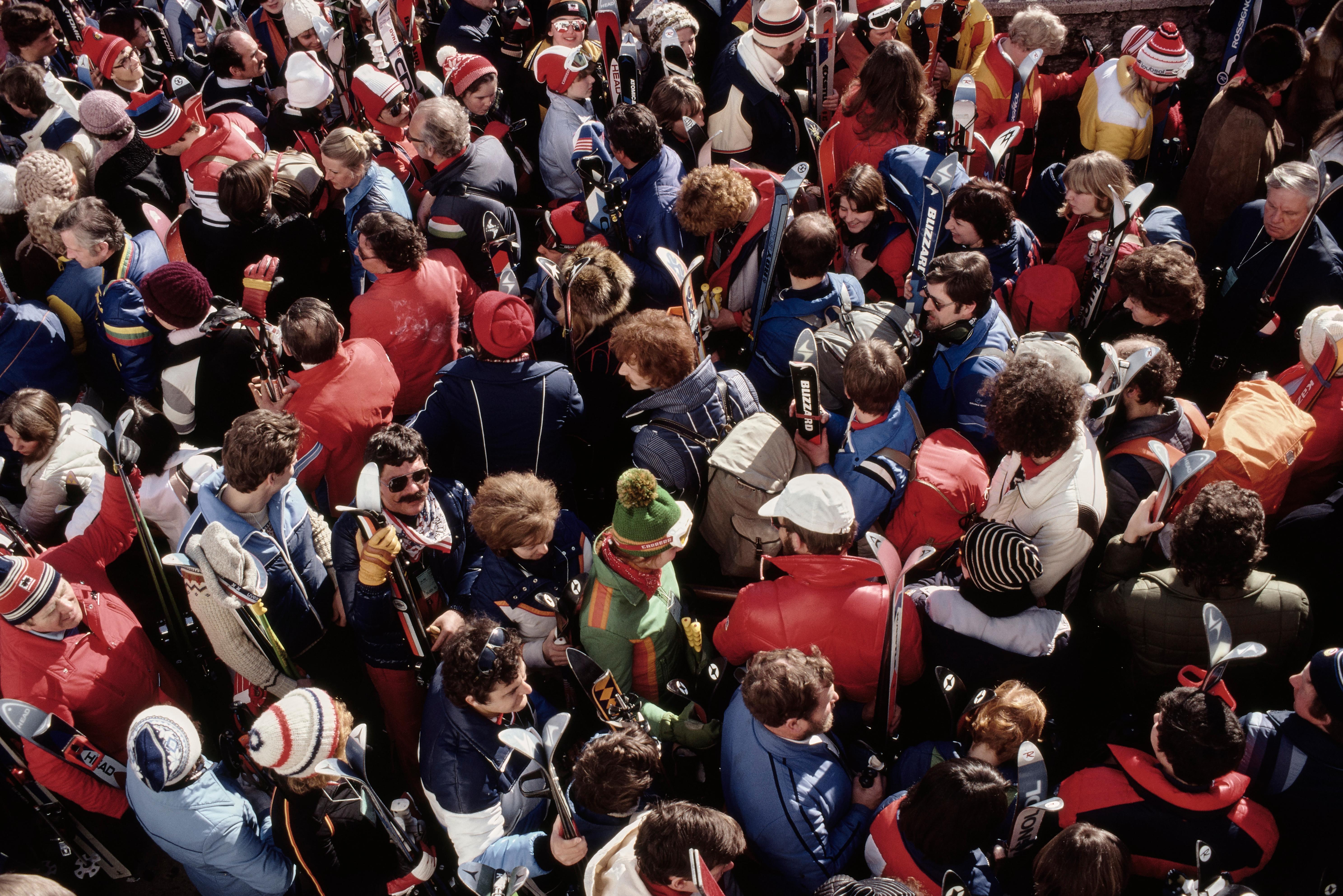 Color Photograph di Slim Aarons - Kitzbühel, Austria