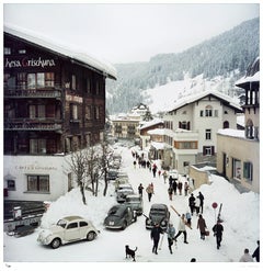 Klosters 1963 - Slim Aarons Estate Stamped