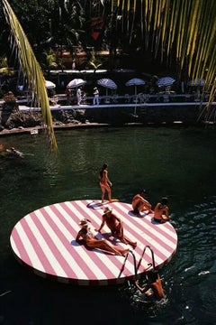 Vintage La Concha Beach Club Slim Aarons Estate Stamped Print