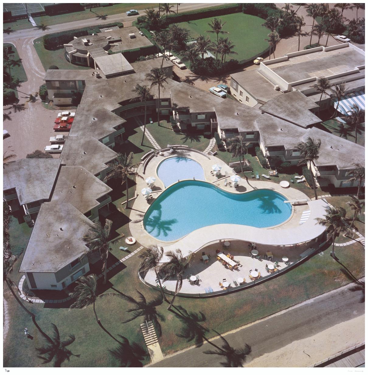 La Coquille 1955 - Slim Aarons Nachlass gestempelt